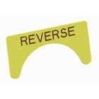 Atx - Unicode 2 - Etiquette jaune adhesive grand modèle marquage REVERSE