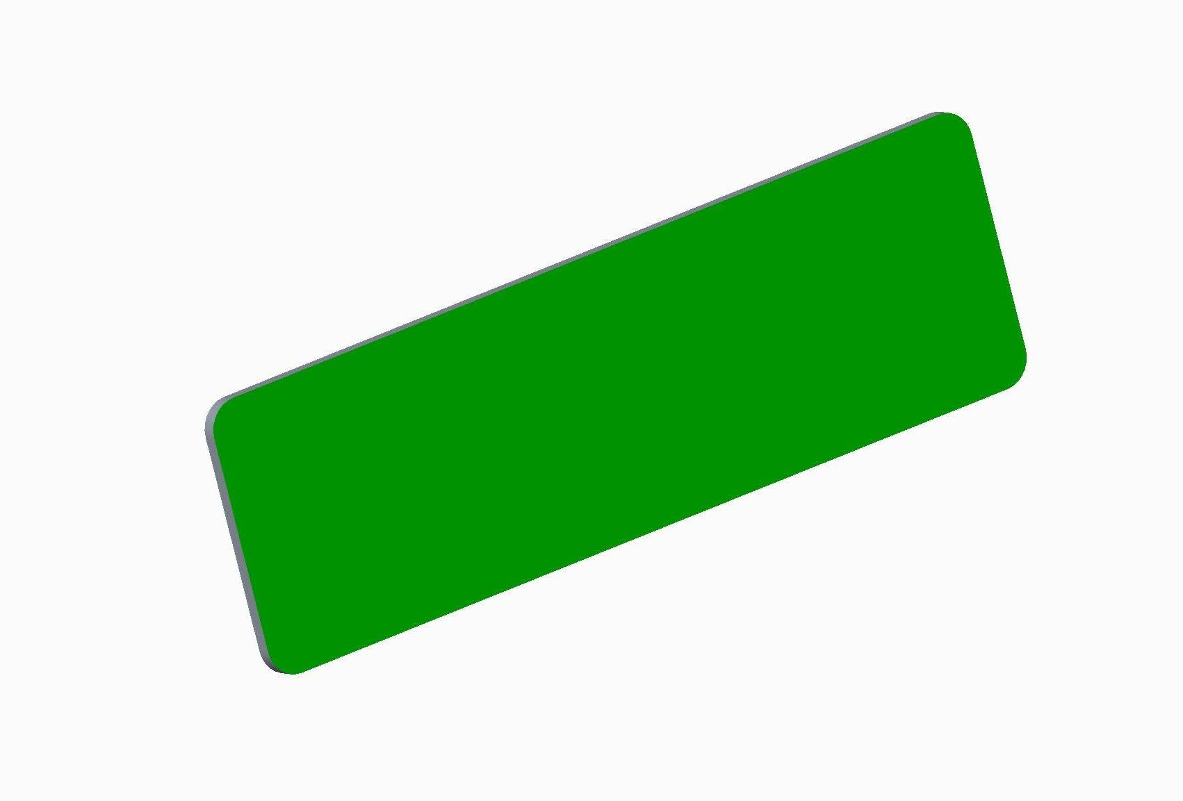 Atx - Unicode 2 - Lot de 10 étiquettes vertes 58 x 18mm autocollantes.