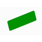 Atx - Unicode 2 - Lot de 10 étiquettes vertes 58 x 18mm autocollantes.