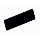 Atx - Unicode 2 - Lot de 10 étiquettes noires 58 x 18mm autocollantes.