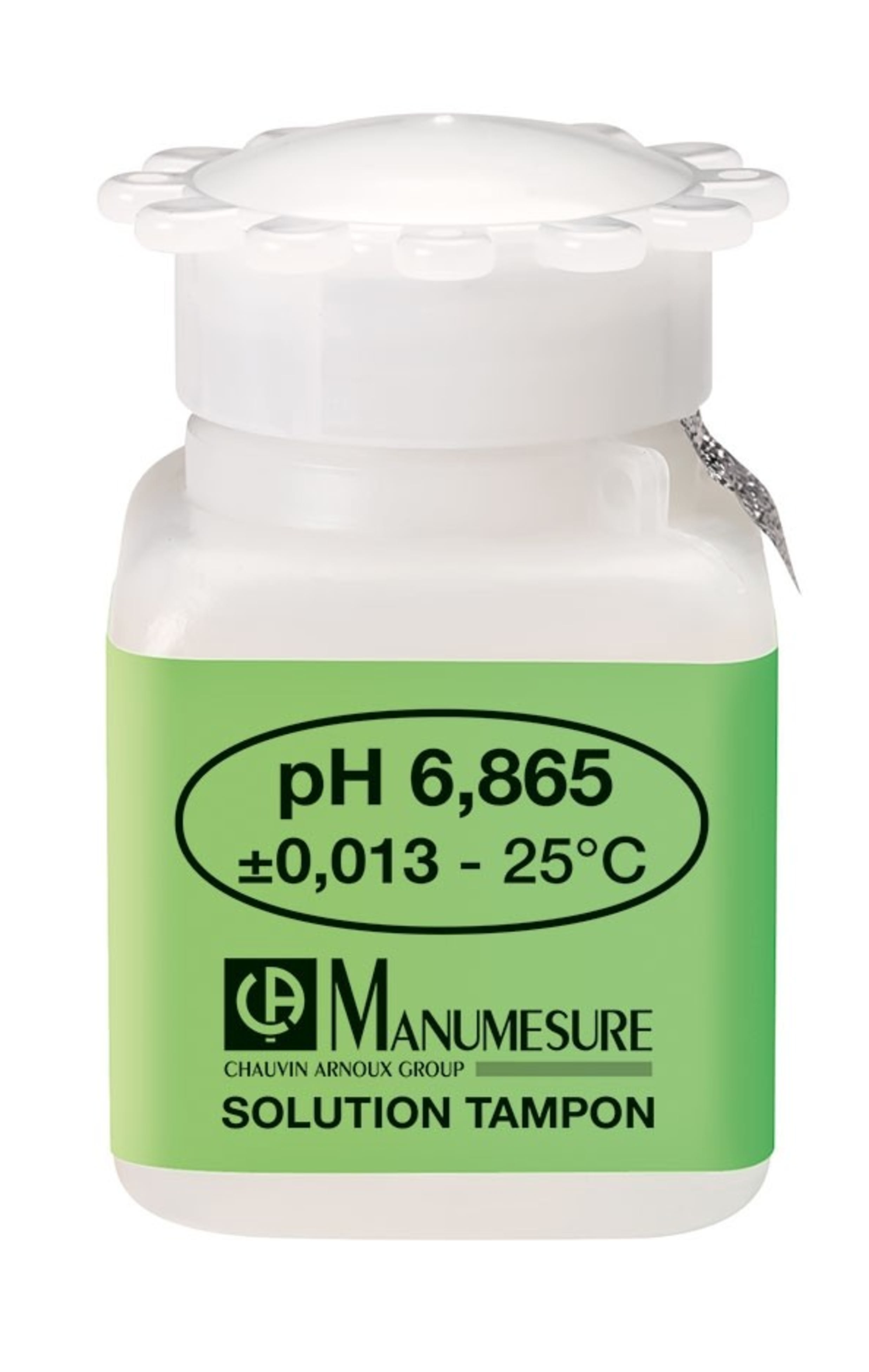 Chauvin-Arnoux - Tampon pH cert. COFRAC pH 6,865 lot de 10