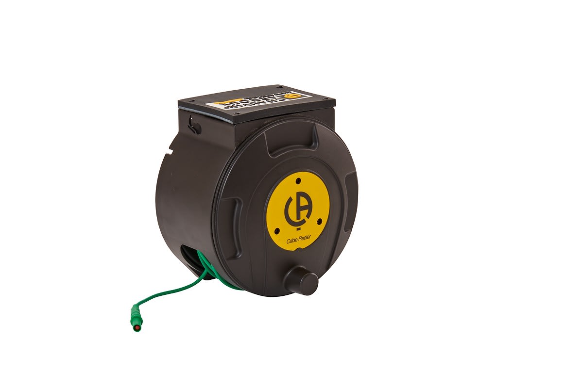 Chauvin-Arnoux - Câble de 30m sur enrouleur avec ceinture de fixation