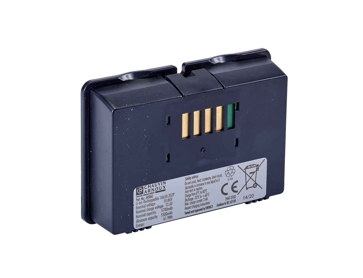 Chauvin-Arnoux - Pack batterie de rechange pour CA 6116N-CA 6117