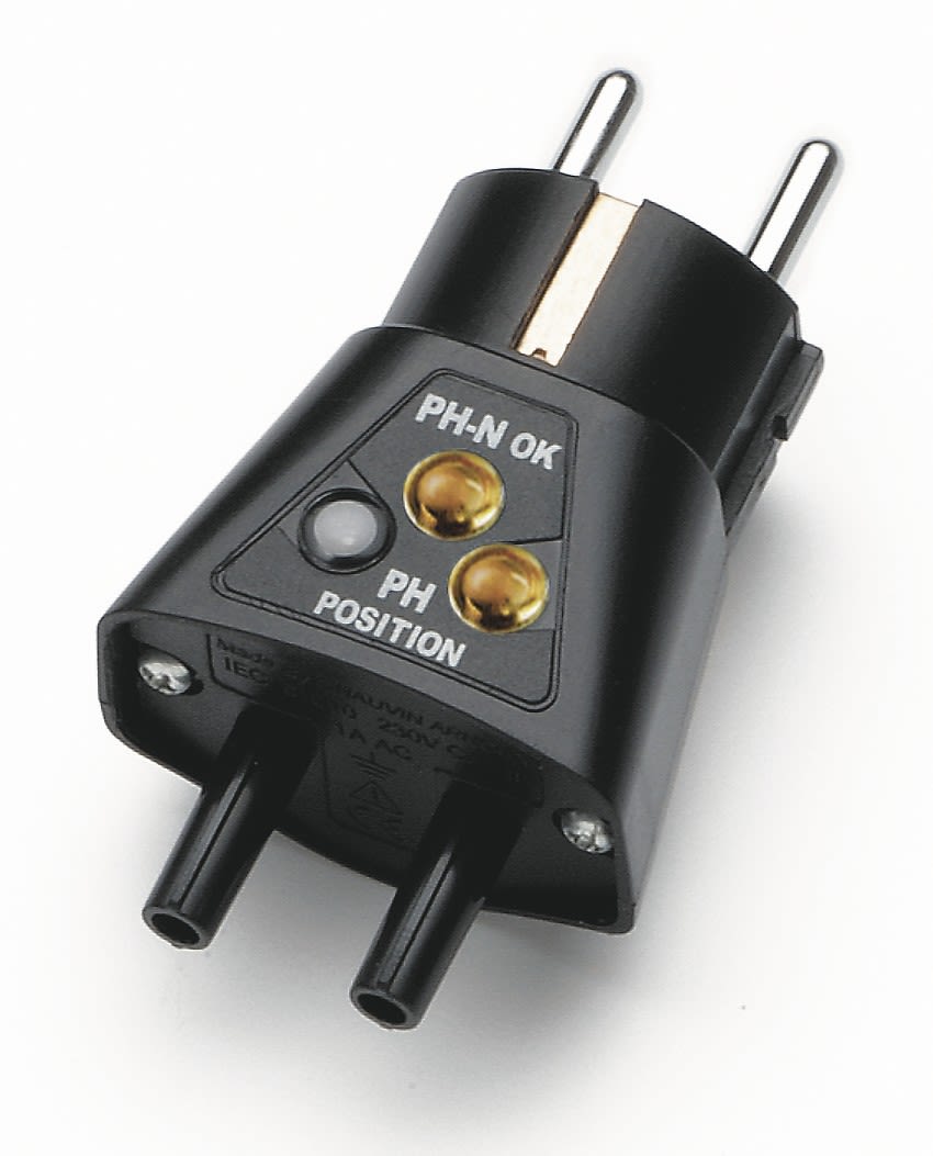 Chauvin-Arnoux - CA 751 Adaptateur de test pour prise 2P+T
