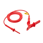 Chauvin-Arnoux - Cordon-croco HT 15kV Rouge L. 8 mètres K44