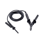 Chauvin-Arnoux - Cordon-croco de garde HT 15kV Noir 3 mètres