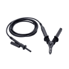 Chauvin-Arnoux - Cordon-croco de garde HT 5kV Noir 3 mètres