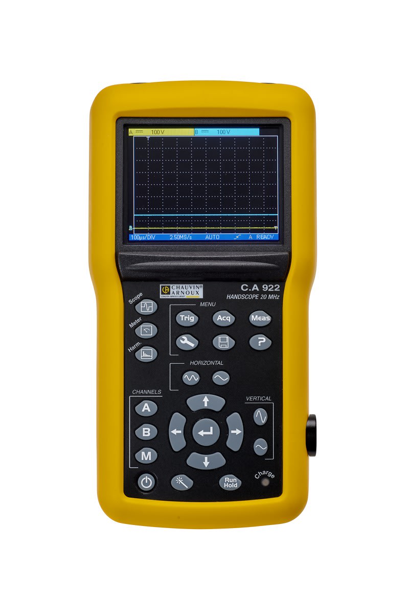 Chauvin-Arnoux - CA 922 Oscilloscope numérique 2 voies 20 MHz