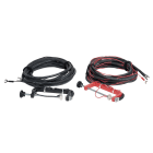 Chauvin-Arnoux - Jeu de 2 cordons de mesure 6m, 200A avec serre-joints