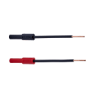 Chauvin-Arnoux - Kit de 6 x tiges flexibles femelle sortie 4mm