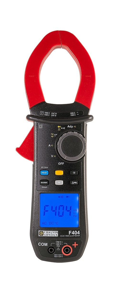 Chauvin-Arnoux - F404 Pince multimètre numérique 1000A TRMS