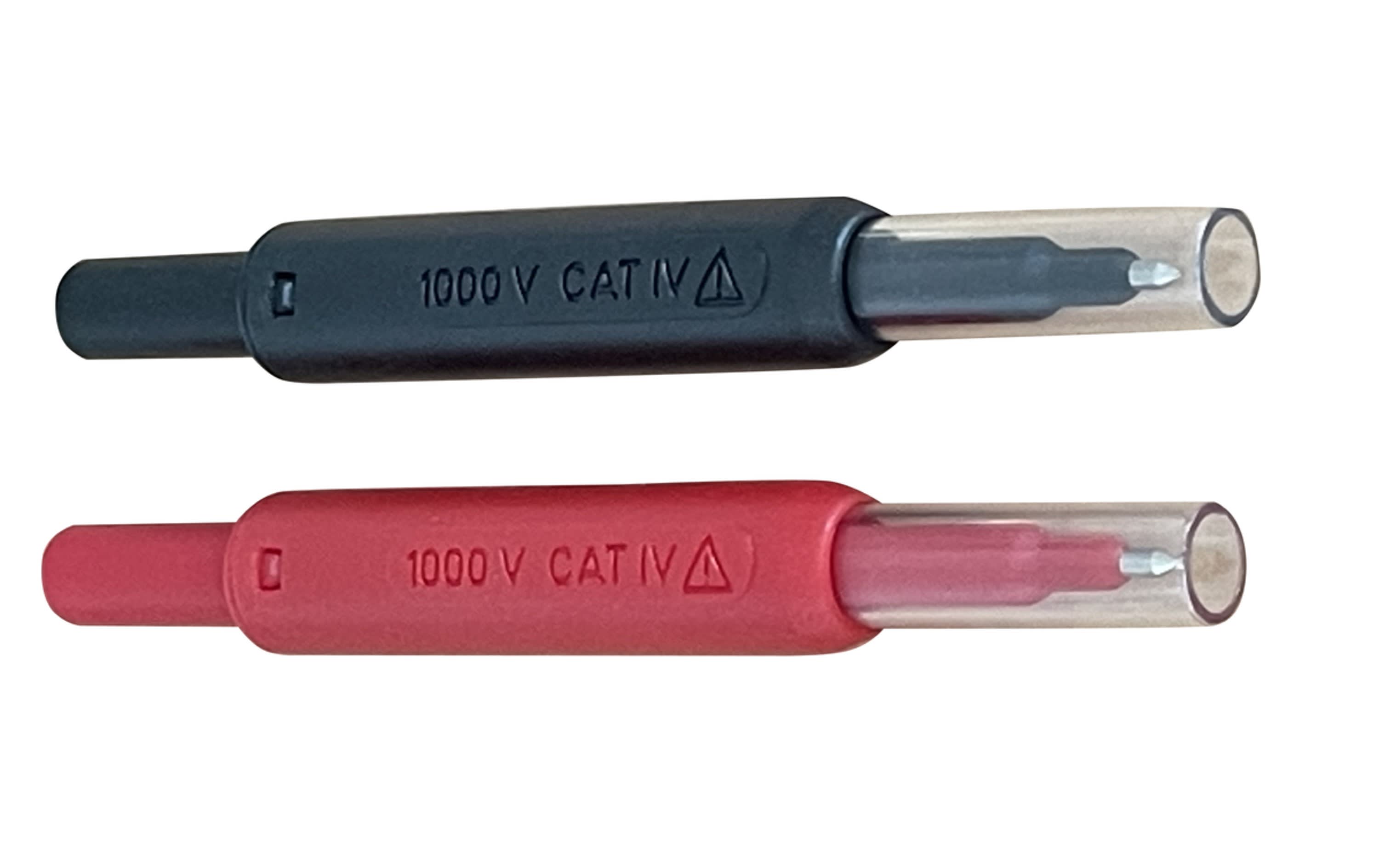 Chauvin-Arnoux - Jeu de pointes IP2X de rechange pour DDT/VAT CAT IV