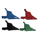 Chauvin-Arnoux - Pinces crocodiles n°10 - N/R/B/V - (jeu de 4)