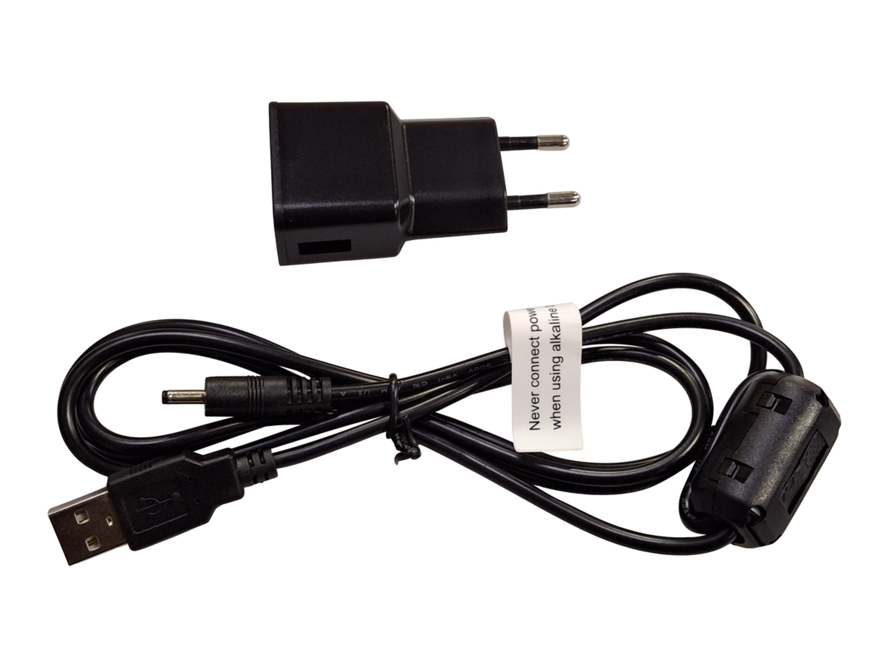 Chauvin-Arnoux - Alim adaptateur USB + Câble Jack USB pour oscilloscope HANDSCOPE B