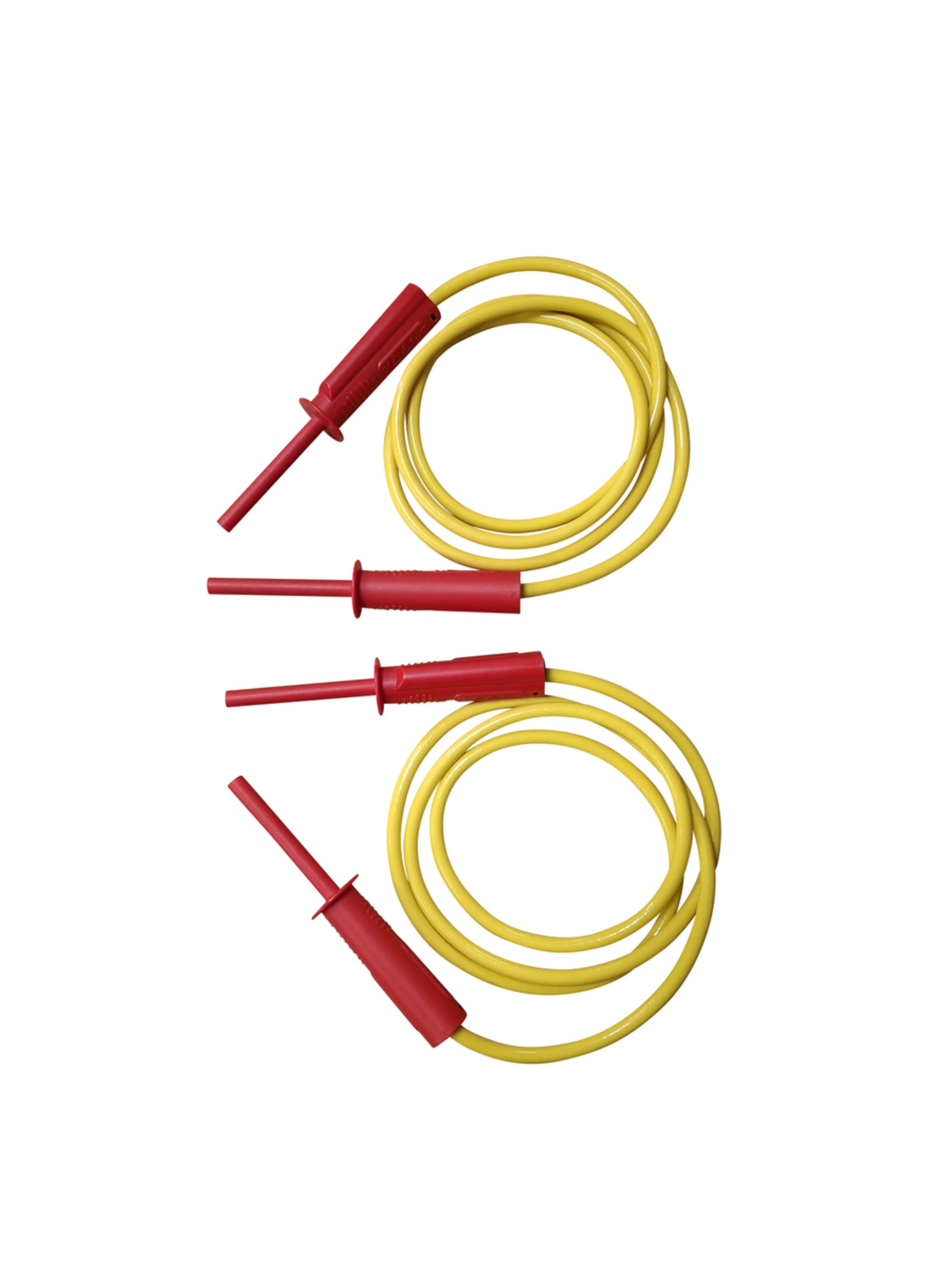 Chauvin-Arnoux - Jeu de 2 cordons haute tension pour contrôleur CA 6155