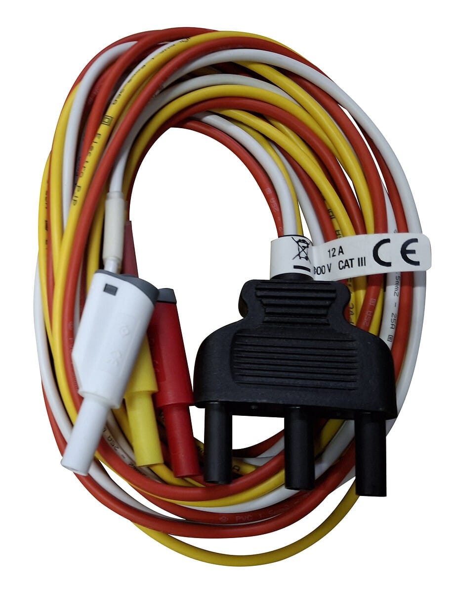 Chauvin-Arnoux - Cordon de mesure tripode pour contrôleur CA 6115/CA 6114