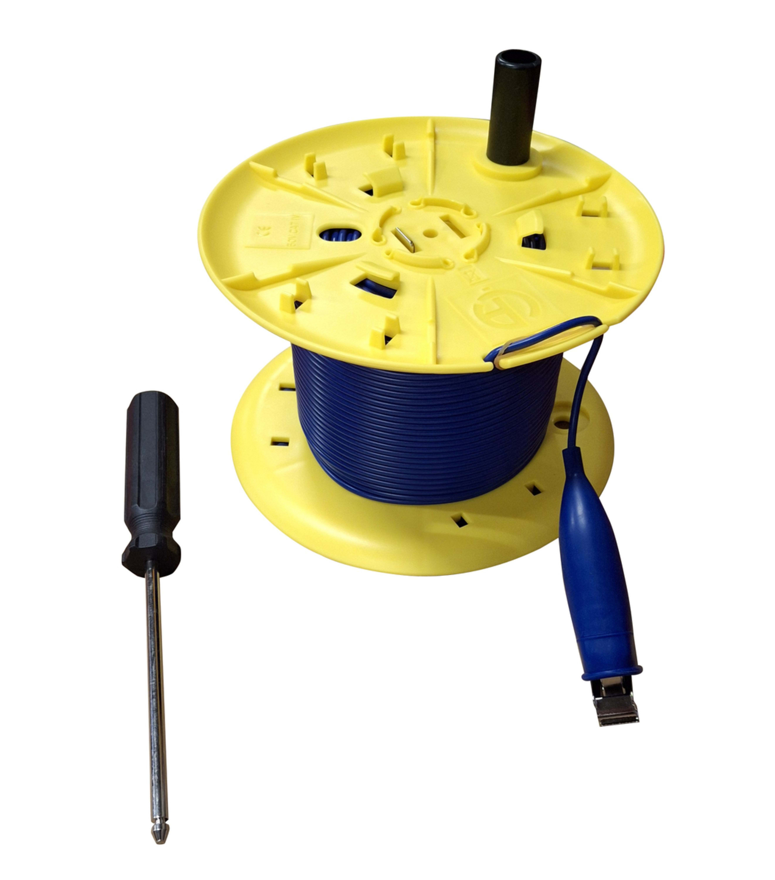 Chauvin-Arnoux - Bobine de câble bleu 100m pour kit de terre