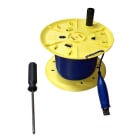 Chauvin-Arnoux - Bobine de câble bleu 100m pour kit de terre