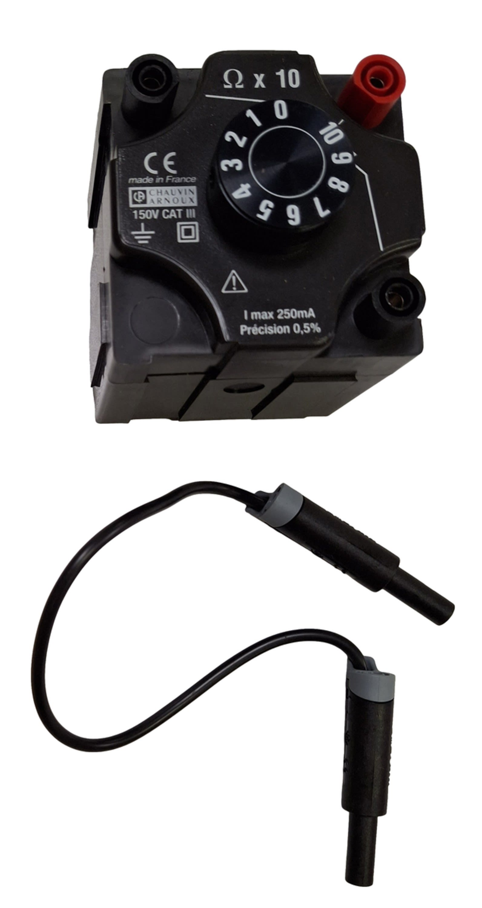 Chauvin-Arnoux - Boite à décade Résistance 10 à 100 Ohm par pas de 10 Ohm