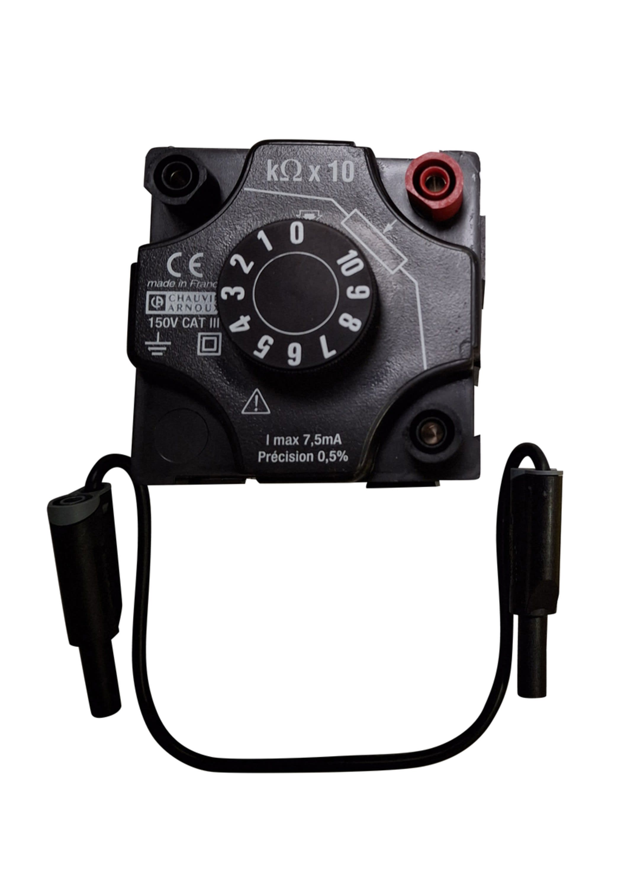 Chauvin-Arnoux - Boite à décade multi résistances 10...100k Ohm