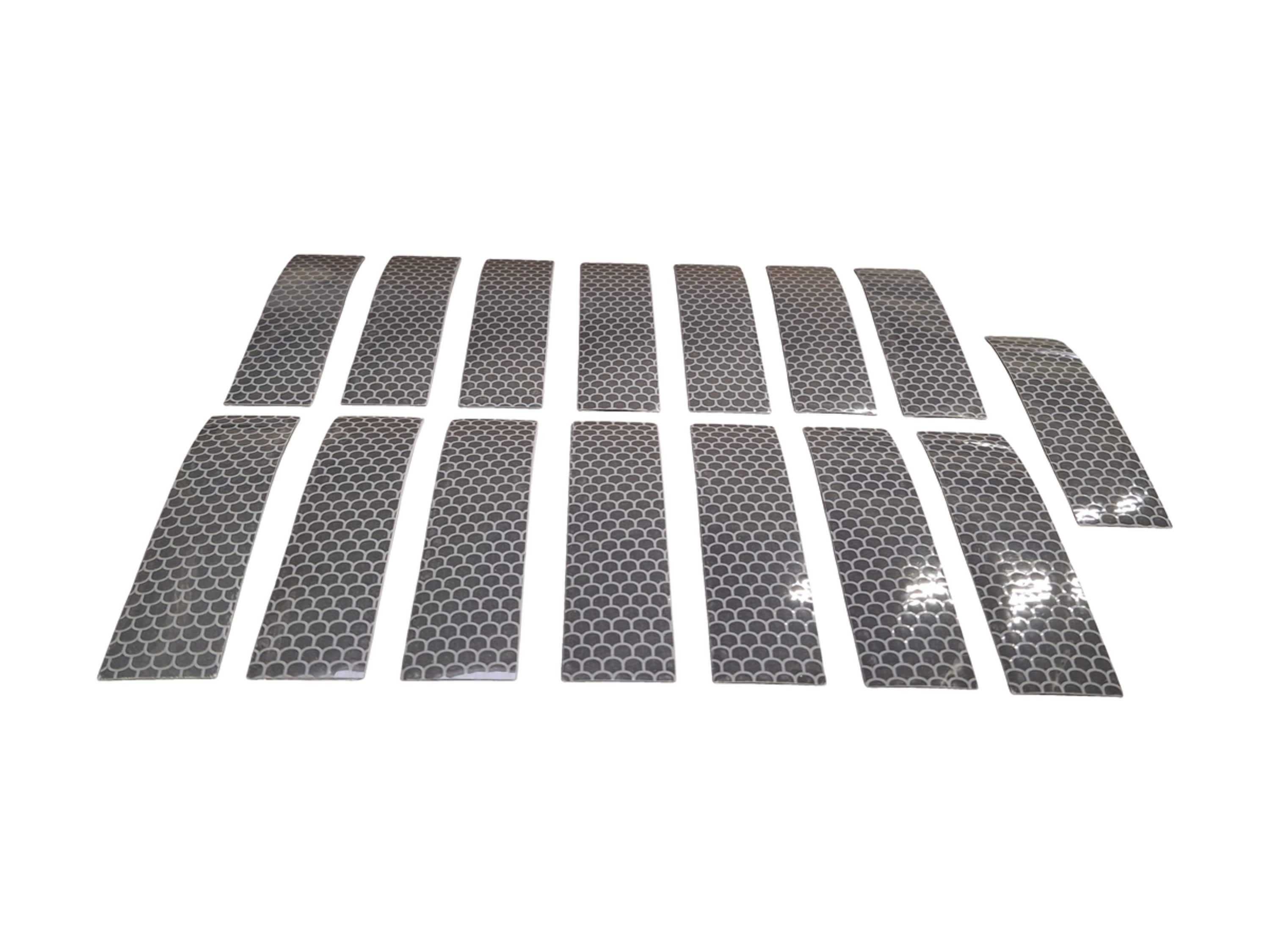 Chauvin-Arnoux - Film rétro réfléchissant (jeu x15 bandes 10 cm)