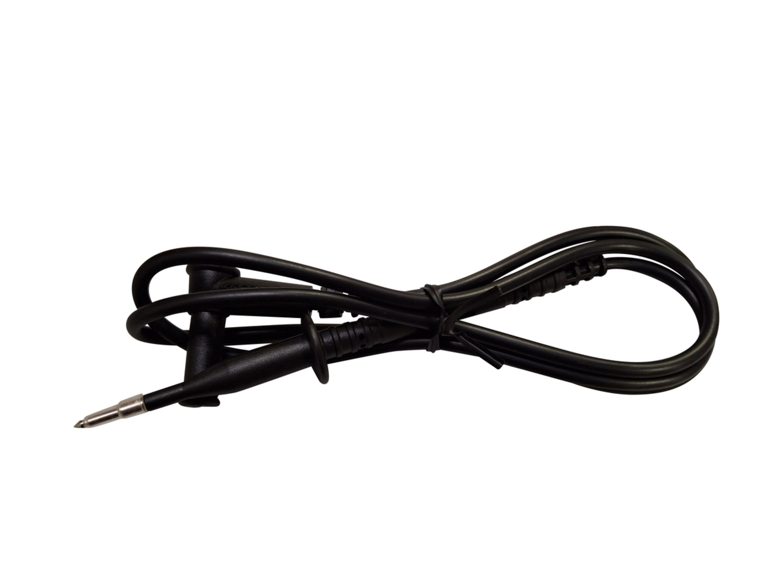 Chauvin-Arnoux - Cordon à pte touche NOIR 0.85m pour DDT VAT