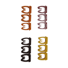 Chauvin-Arnoux - Jeu de 12 bagues d'identification pour AmpFlex