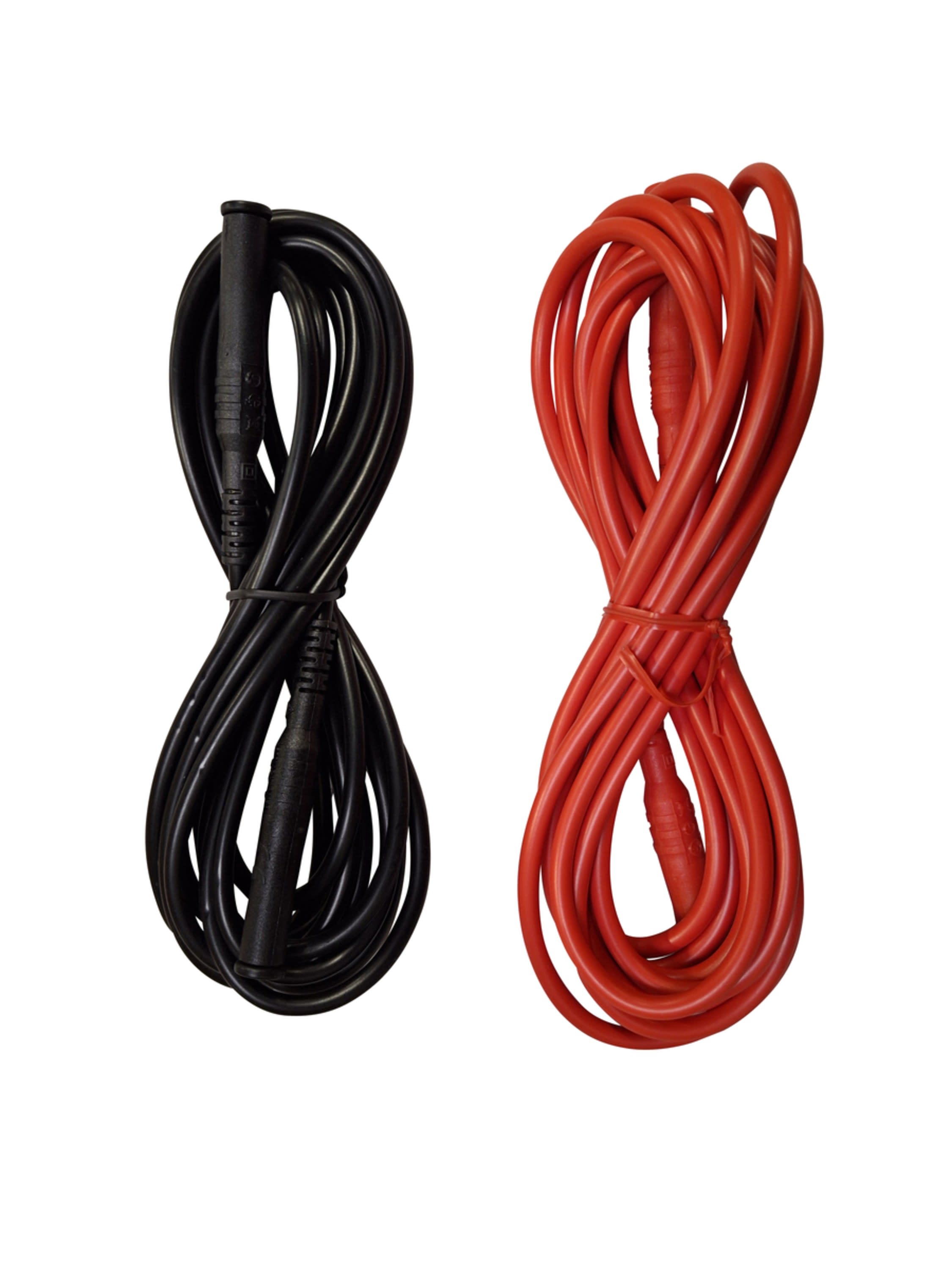 Chauvin-Arnoux - Jeu de 2 cordons (1 rouge/1 noir) PVC 3 m droit-droit