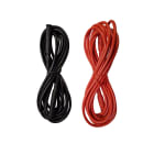 Chauvin-Arnoux - Jeu de 2 cordons (1 rouge/1 noir) PVC 3 m droit-droit