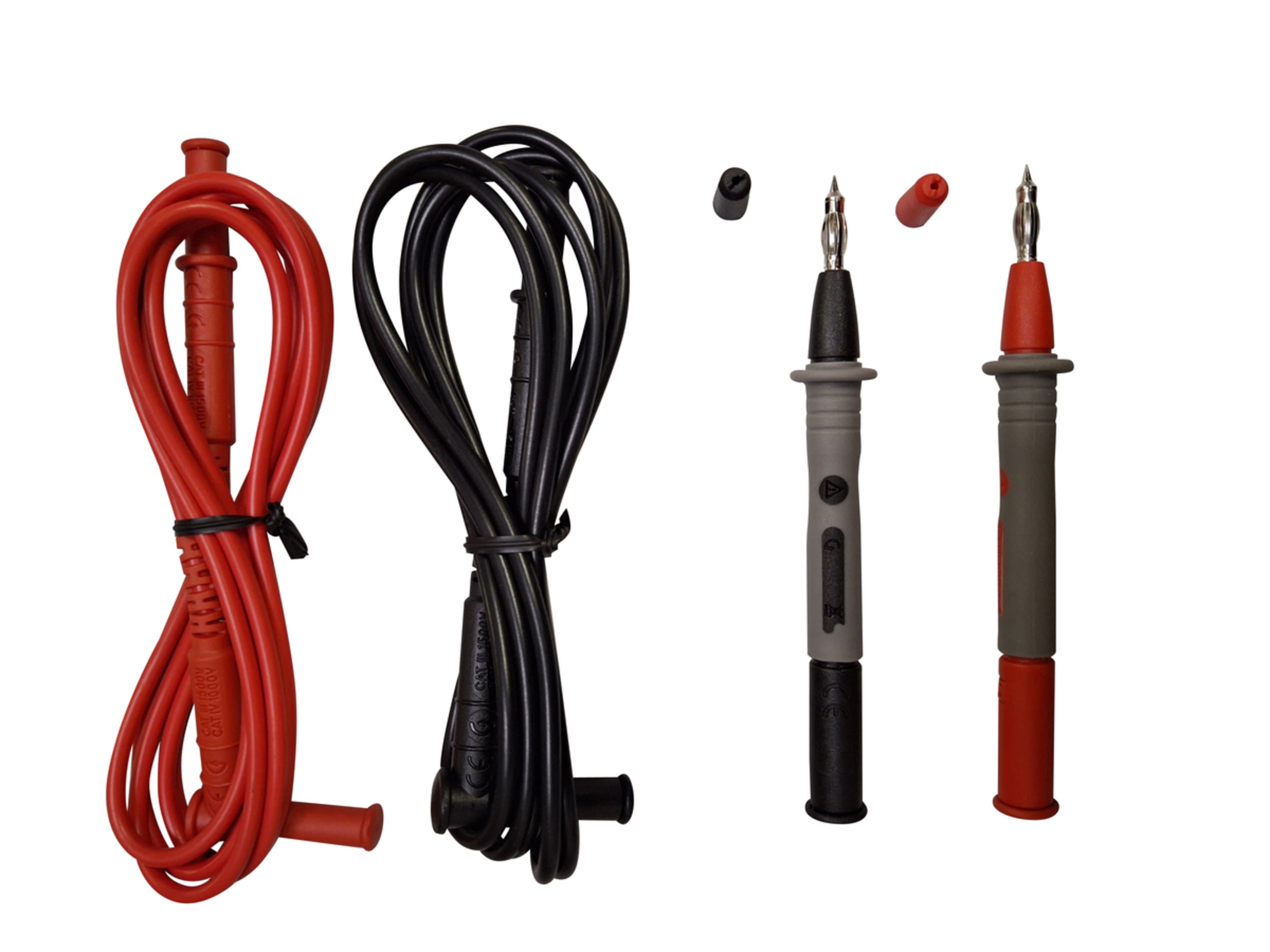 Chauvin-Arnoux - Ensemble cordons et pointes de touche D4 pour multimètre