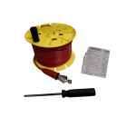 Chauvin-Arnoux - Bobine de câble rouge 166m pour kit de terre
