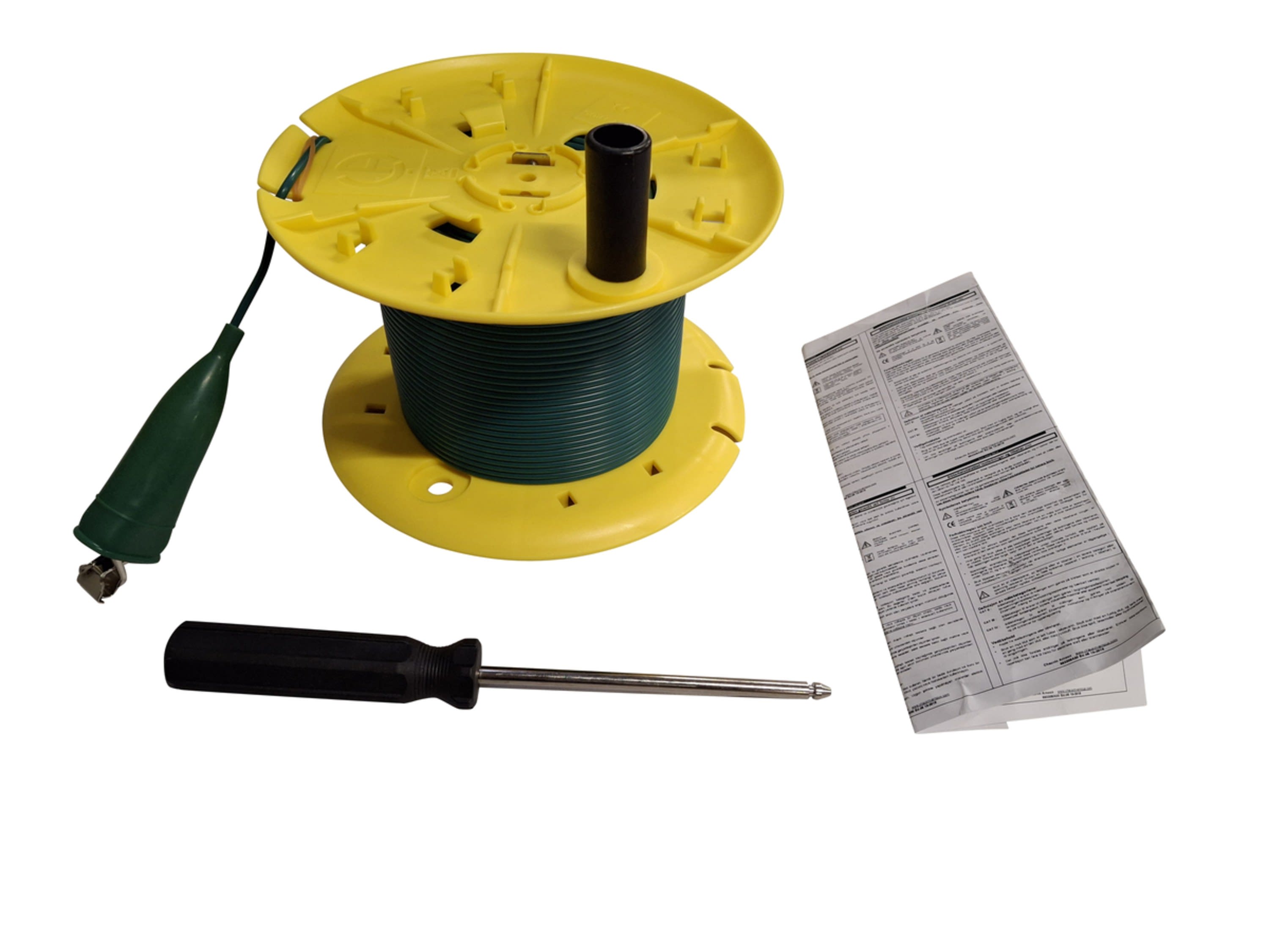 Chauvin-Arnoux - Bobine de câble vert 100m pour kit de terre