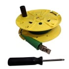 Chauvin-Arnoux - Bobine de câble vert 33m pour kit de terre