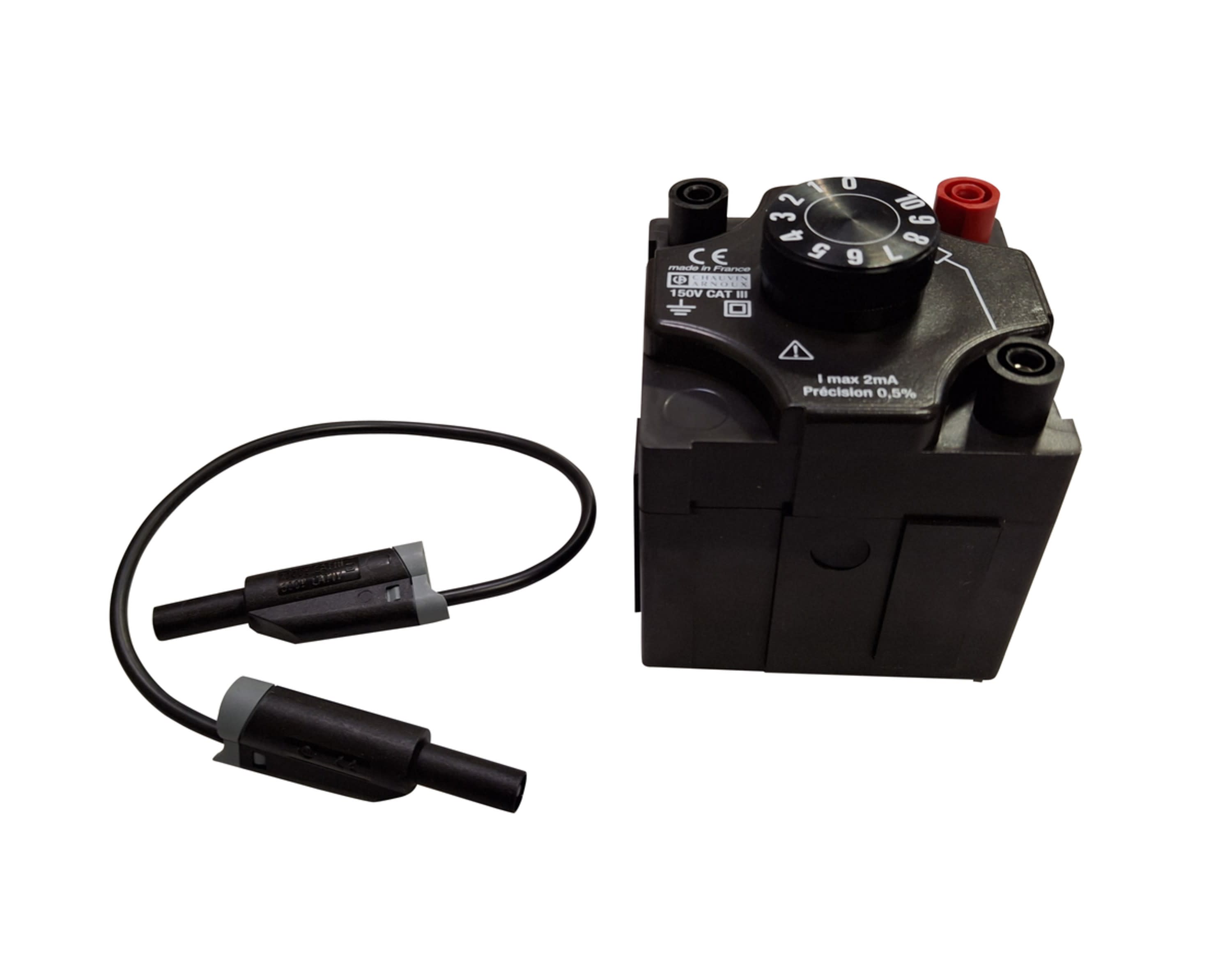 Chauvin-Arnoux - Boite à décade Résistance 0,1 M à 1 MOhm par pas de 100 kOhm