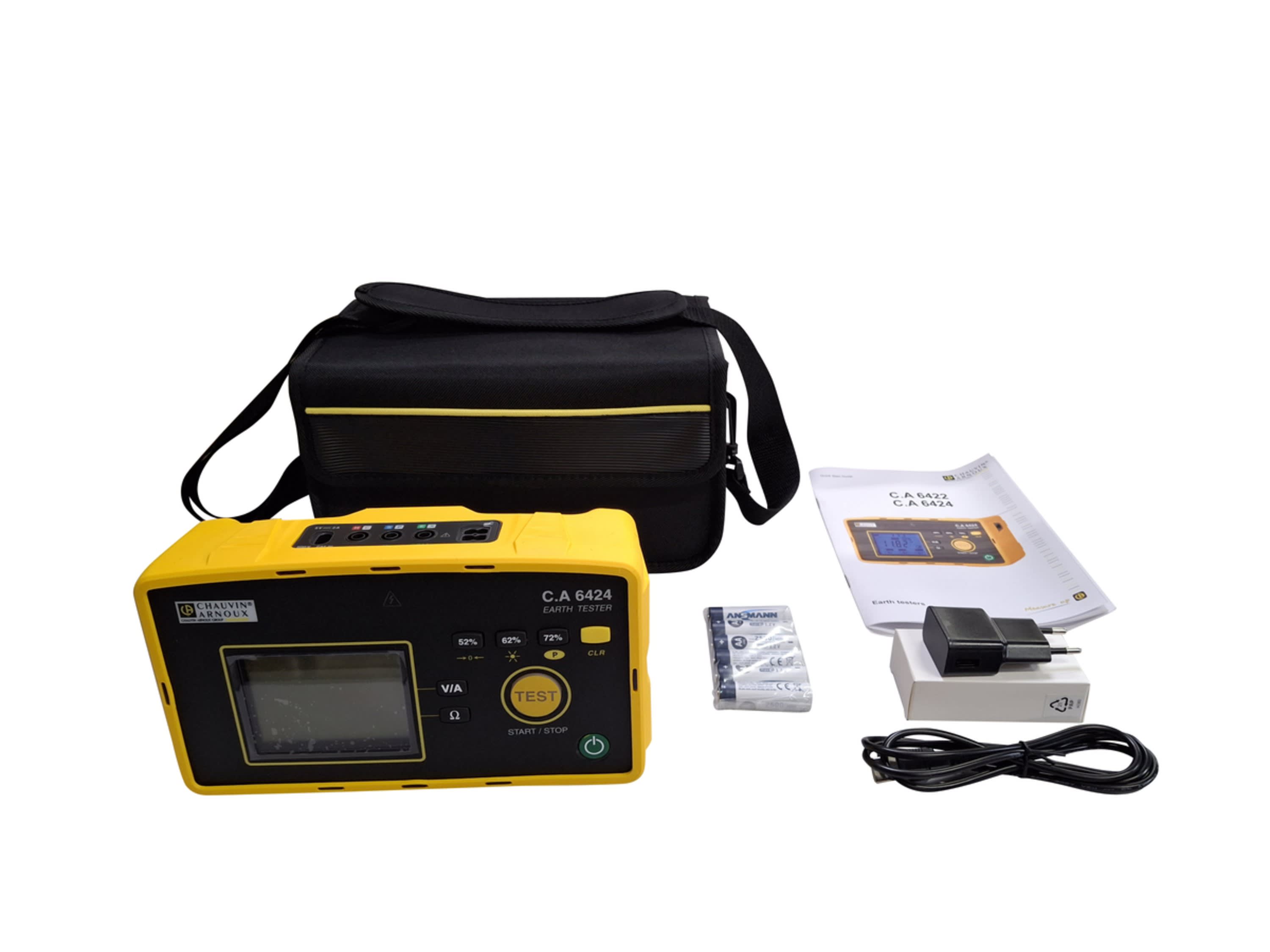 Chauvin-Arnoux - Contrôleur de Terre 2P(50kOhms) / 3P(50kOhms) - Alarme V