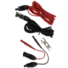 Chauvin-Arnoux - Jeu de deux cordons rouge et noir type MC4 - banane