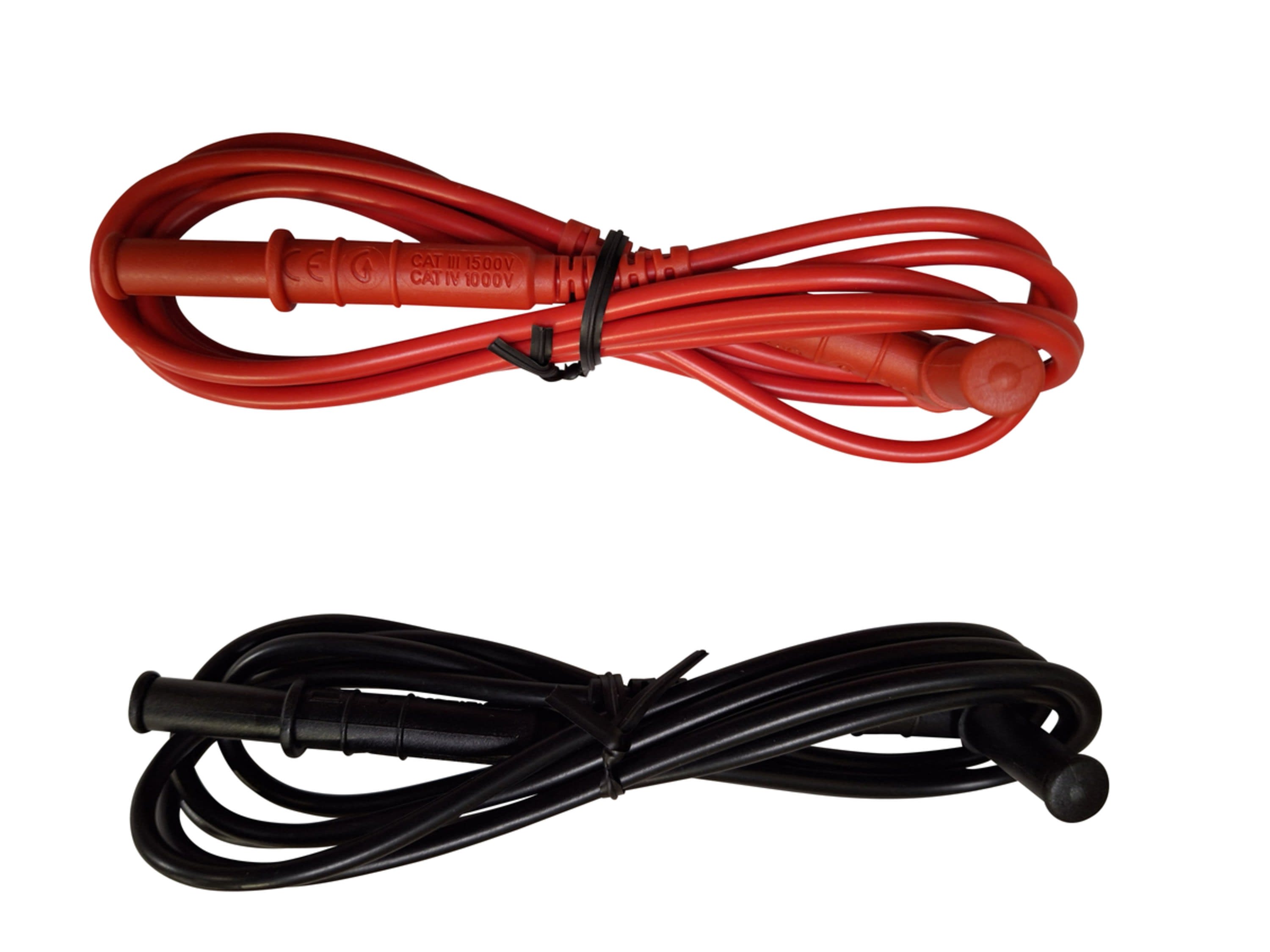 Chauvin-Arnoux - Cordons PVC 1,5m DM4-CM4 CAT4 600VRouge - Noir