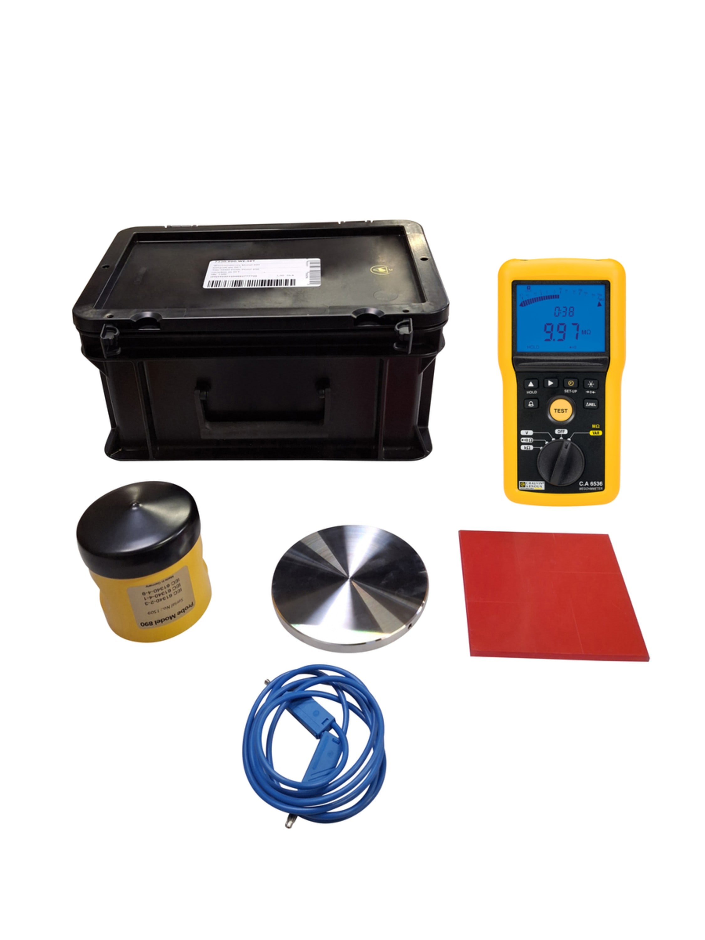 Chauvin-Arnoux - Kit ESD 10V-100V avec électrode IEC 61340-2-3