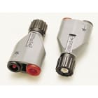 Chauvin-Arnoux - Adapt.BNC (mâle) / fiches mâles - diam 4mm X2 blister