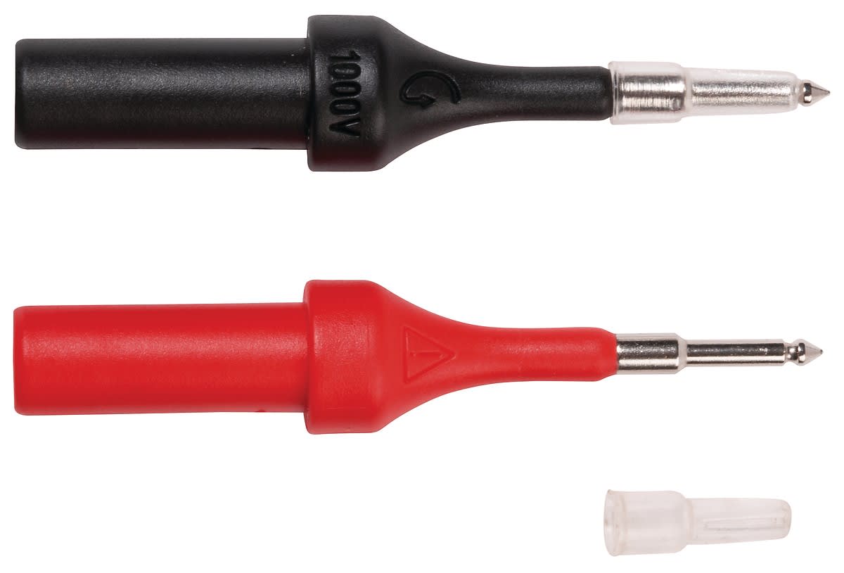 Chauvin-Arnoux - Pointes de rechange D4 fiche male 4mm RD/BK