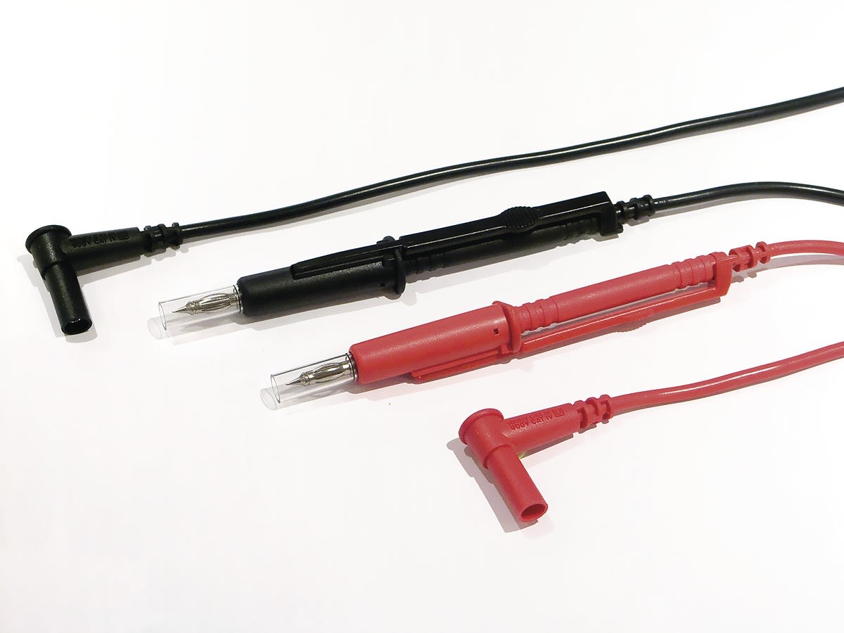 Chauvin-Arnoux - Cordon IP2X 1,5m PteT4- CF4 pour DDT RD/BK