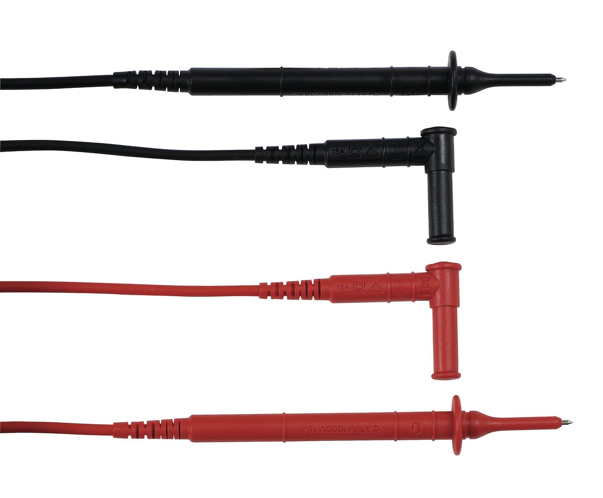 Chauvin-Arnoux - Cordons PVC à Pointe de touche 1.5m CAT4 1kV CM4 x2K