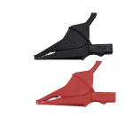 Chauvin-Arnoux - Jeu de deux pinces crocodiles (1 rouge / 1 noir)