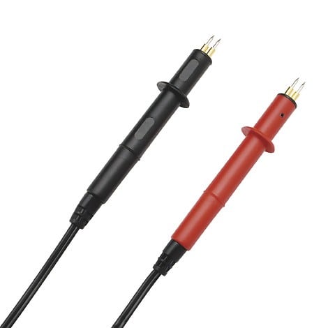 Chauvin-Arnoux - Jeu de 2 pointes Kelvin 1A pour CA 6240, CA 6250 et CA 6255