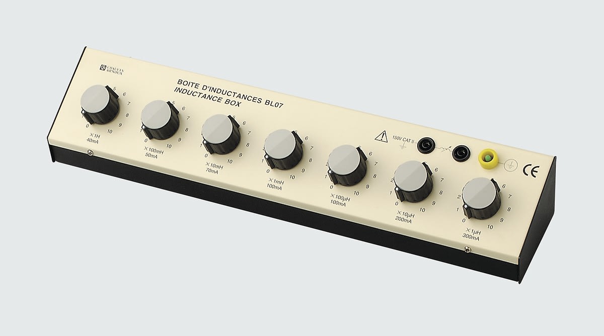 Chauvin-Arnoux - Boite à sept décades Inductance 1 µH à 10 H