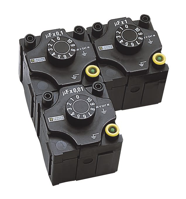 Chauvin-Arnoux - Boite à décade multi capacités 0,01...0,1 µF/N