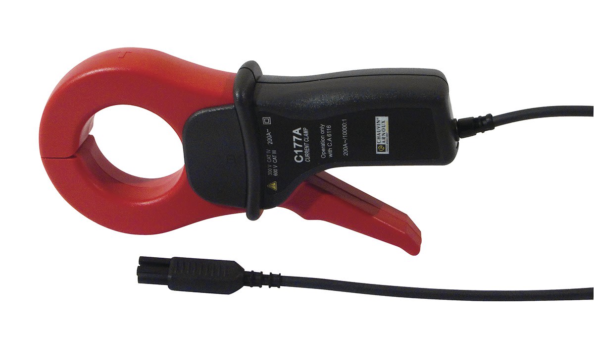 Chauvin-Arnoux - Pince ampèremétrique AC C177A pour ctl install.