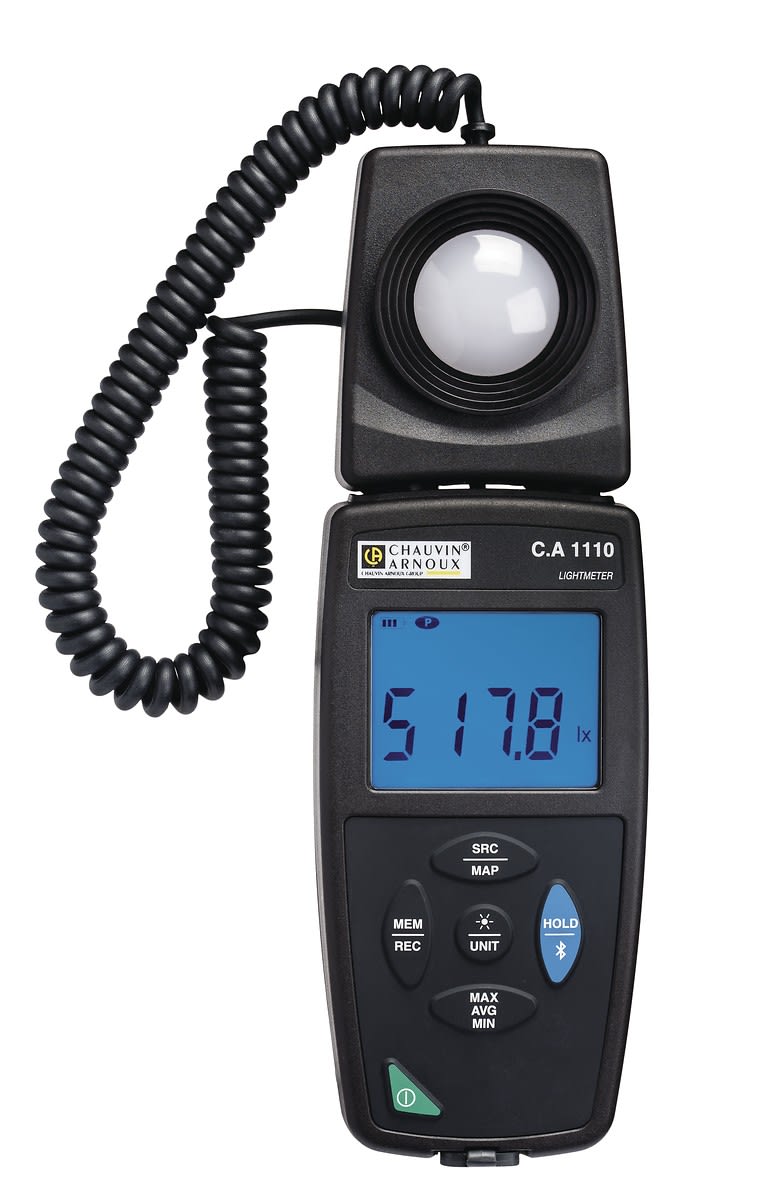Chauvin-Arnoux - CA 1110 Luxmètre enregistreur portable USB BT