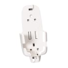 Chauvin-Arnoux - Support mural blanc pour fixation de l'enregistreur QAI CA 1510