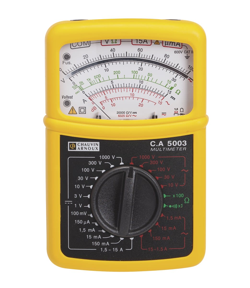 Chauvin-Arnoux - CA 5003 multimètre analogique professionnel garantie 3 ans